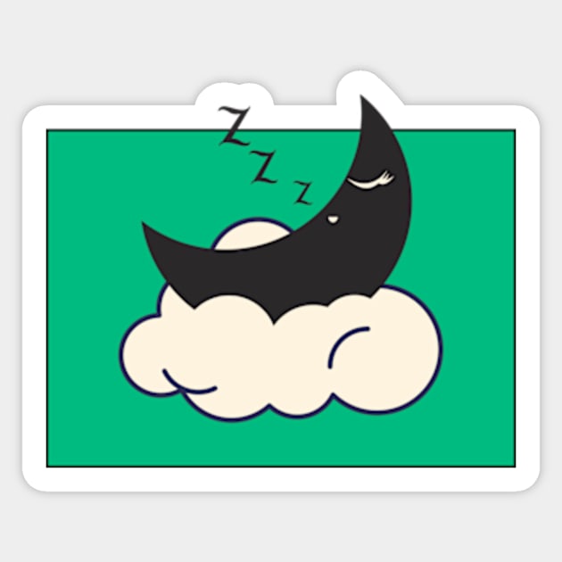 most likely to take a nap Sticker Sticker by MoGaballah